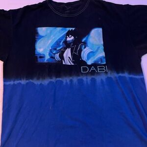 Black and Blue Graphic T-Shirt